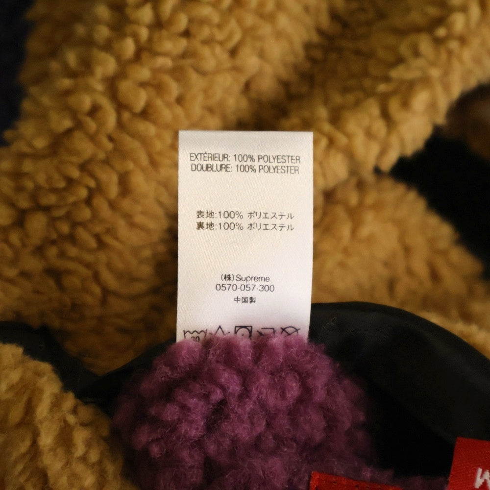 SUPREME(シュプリーム) 20AW Reversible Colorblocked Fleece Jacket ボアフリースジャケット ブルゾン マルチ