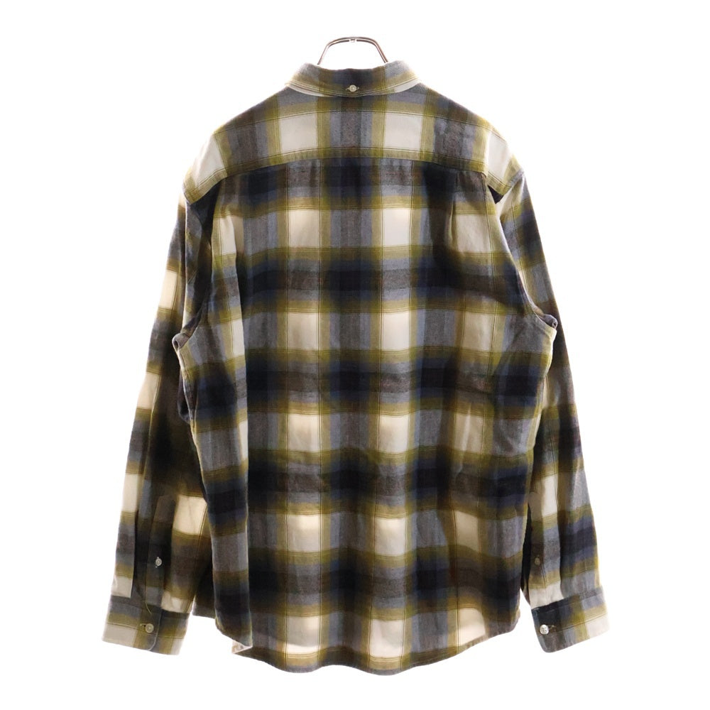 SUPREME(シュプリーム) 22SS Brushed Plaid flannel Shirt ブラッシュド フランネルチェックシャツ マルチ