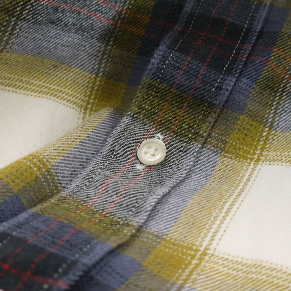 SUPREME(シュプリーム) 22SS Brushed Plaid flannel Shirt ブラッシュド フランネルチェックシャツ マルチ