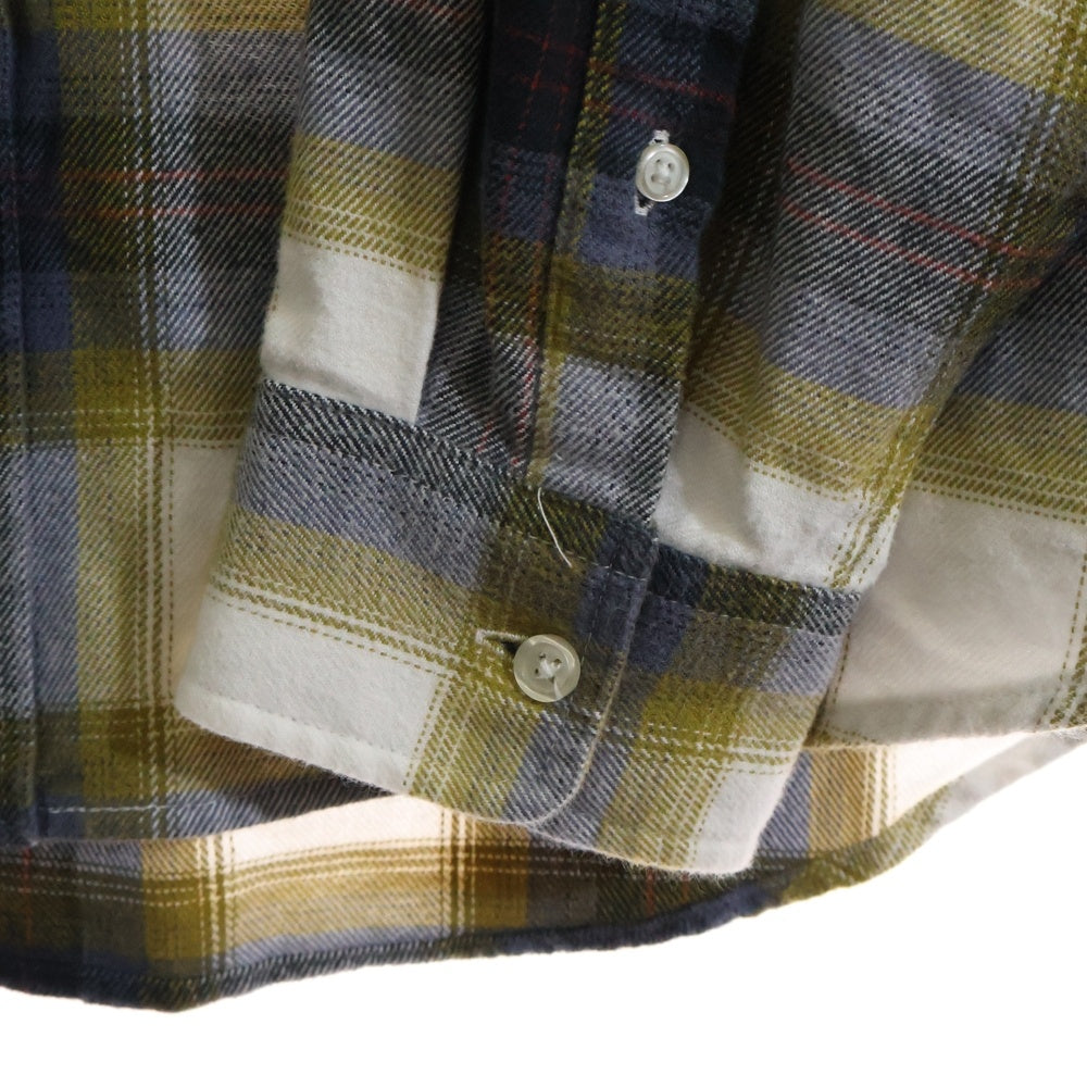 SUPREME(シュプリーム) 22SS Brushed Plaid flannel Shirt ブラッシュド フランネルチェックシャツ マルチ