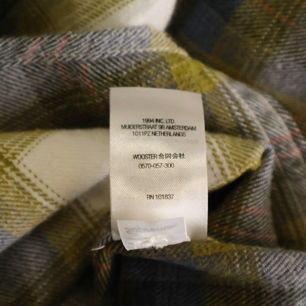SUPREME(シュプリーム) 22SS Brushed Plaid flannel Shirt ブラッシュド フランネルチェックシャツ マルチ