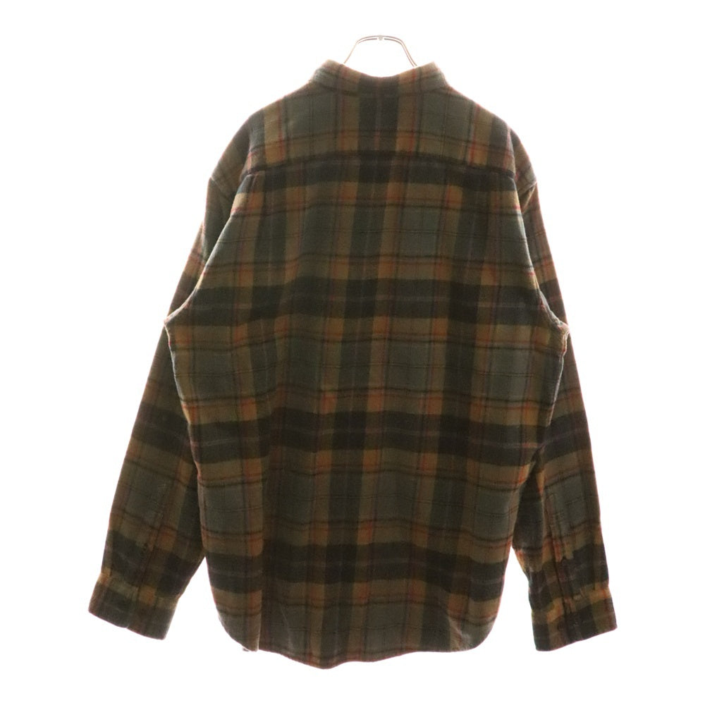 SUPREME(シュプリーム) 22AW Plaid Flannel Shirt タータンチェック フランネルシャツ ブラウン