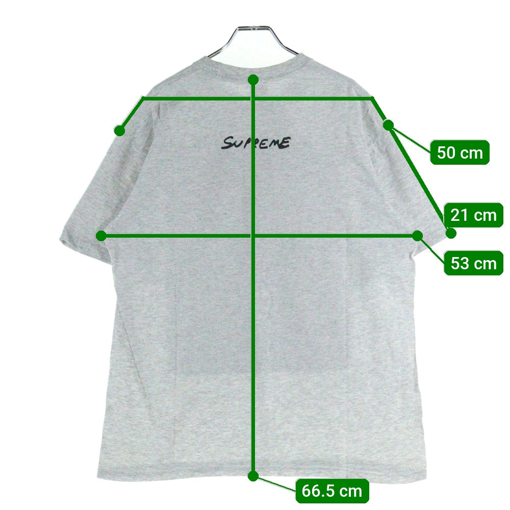 SUPREME(シュプリーム) 19SS Reaper Tee リーパー フロントアートプリント クルーネック半袖Tシャツ カットソー グレー