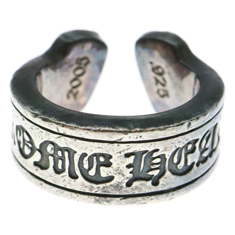 CHROME HEARTS(クロムハーツ) LG SCROLL LABEL ラージスクロールラベル リング シルバーBCA383