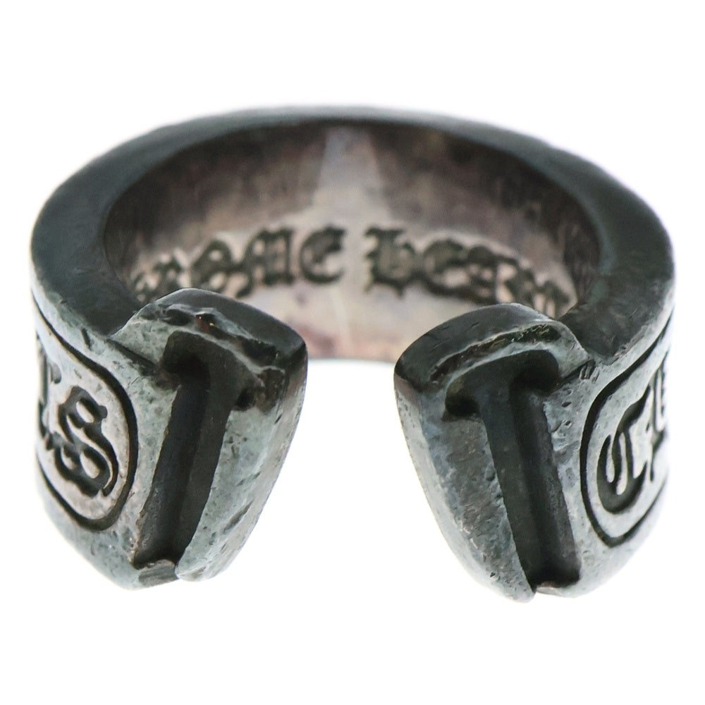 CHROME HEARTS(クロムハーツ) LG SCROLL LABEL ラージスクロールラベル リング シルバーBCA383