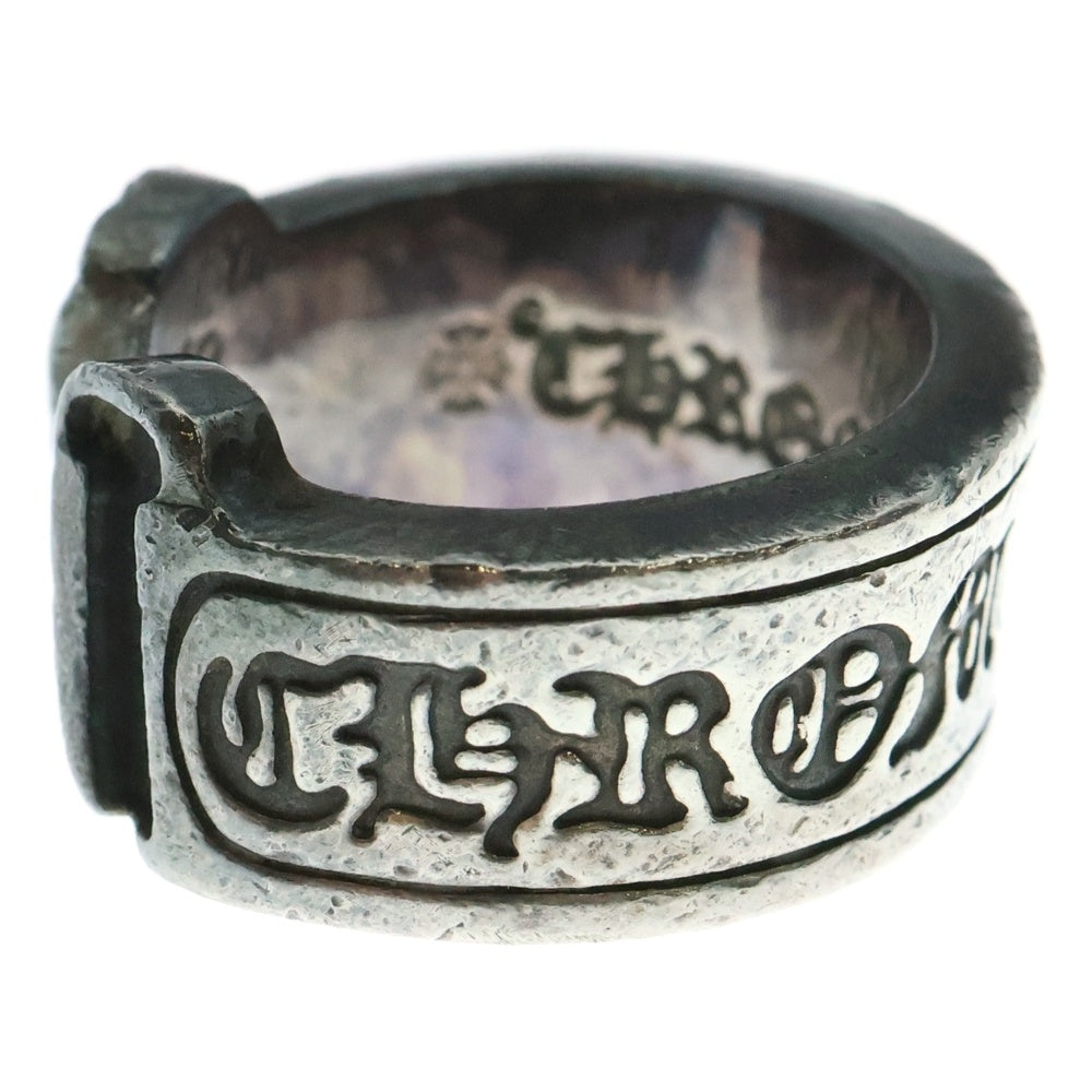 CHROME HEARTS(クロムハーツ) LG SCROLL LABEL ラージスクロールラベル リング シルバーBCA383