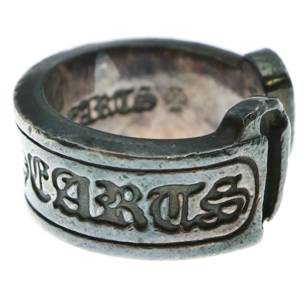 CHROME HEARTS(クロムハーツ) LG SCROLL LABEL ラージスクロールラベル リング シルバーBCA383
