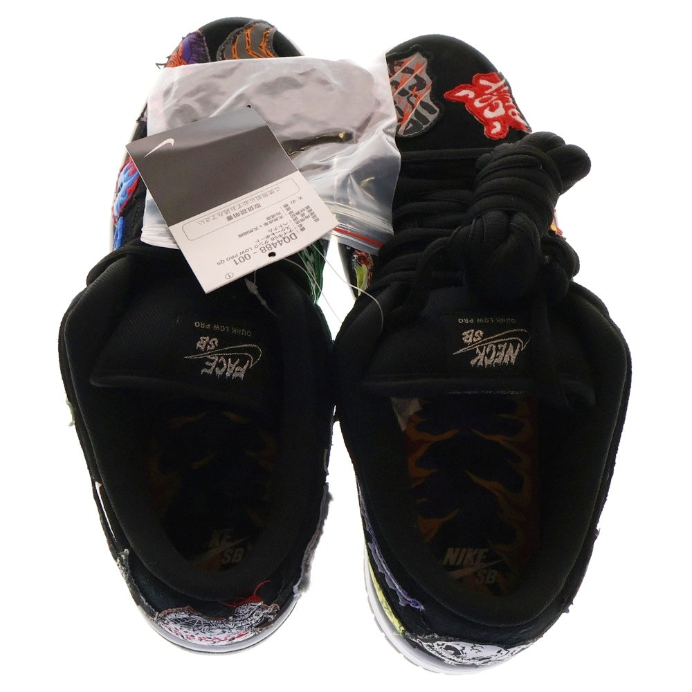 NIKE SB(ナイキエスビー) DUNK LOW PRO QS NECK FACE ダンク プロ ネックフェイス ローカット スニーカー ブラック US9/27cm DQ4488-001