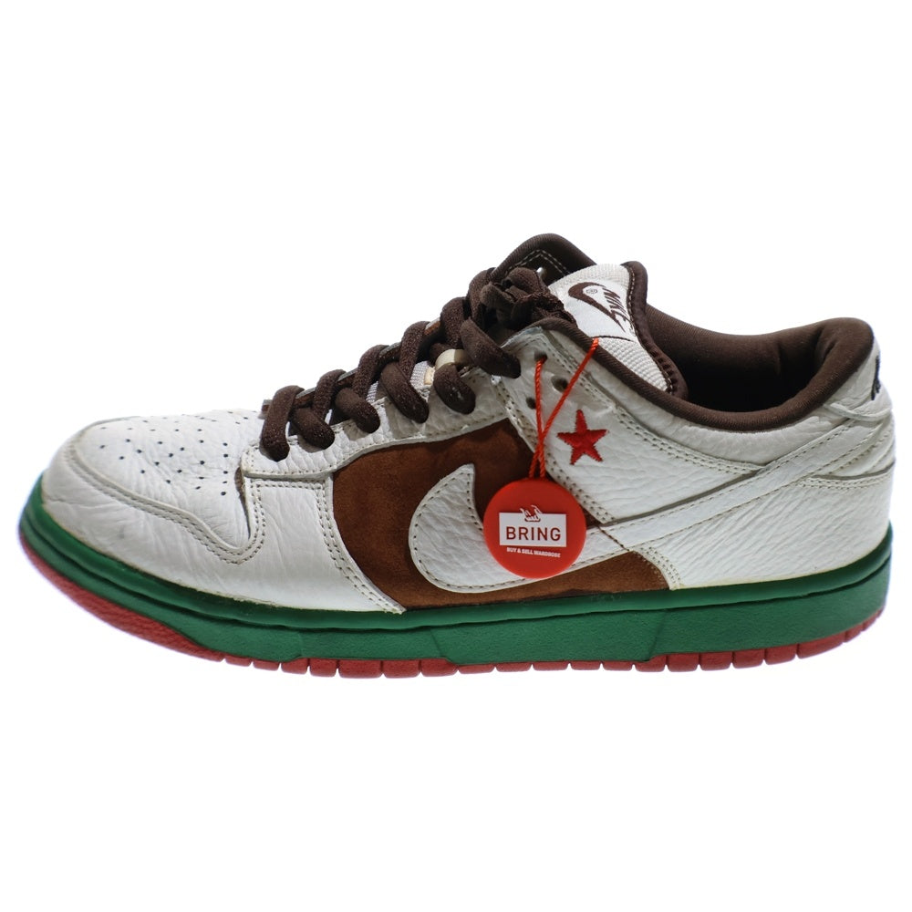 NIKE SB(ナイキエスビー) 【観賞用 2004年製】DUNK LOW PRO CALIFORNIA ダンク ローカットスニーカー カリフォルニア ホワイト/グリーン US9/27cm 304292‐211