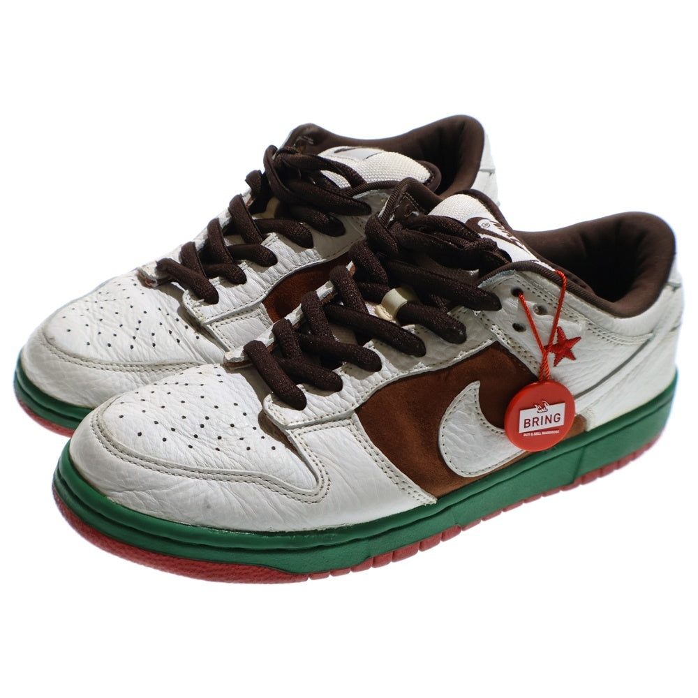 NIKE SB(ナイキエスビー) 【観賞用 2004年製】DUNK LOW PRO CALIFORNIA ダンク ローカットスニーカー カリフォルニア ホワイト/グリーン US9/27cm 304292‐211