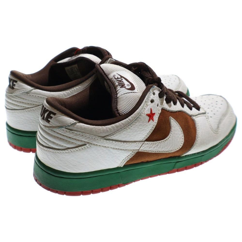 NIKE SB(ナイキエスビー) 【観賞用 2004年製】DUNK LOW PRO CALIFORNIA ダンク ローカットスニーカー カリフォルニア ホワイト/グリーン US9/27cm 304292‐211