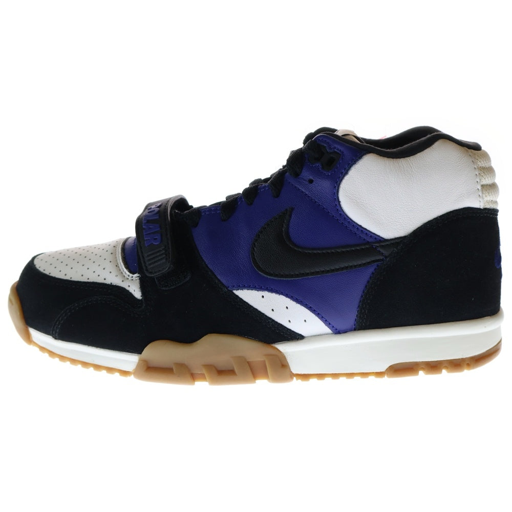 NIKE SB(ナイキエスビー) ×POLAR SKATE CO AIR TRAINER 1 ポーラースケート エアトレーナー1 ハイカットスニーカー ブルー/ブラック/ホワイト US9/27cm CI6892-001