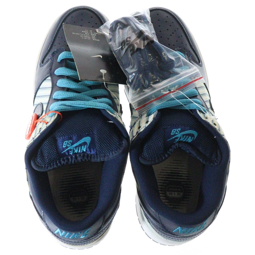 NIKE SB(ナイキエスビー) 【観賞用 2005年製】 DUNK LOW PRO AVENGER NAVY ダンクローカットスニーカー アベンジャー ネイビー US9.5/27.5cm 304292-143