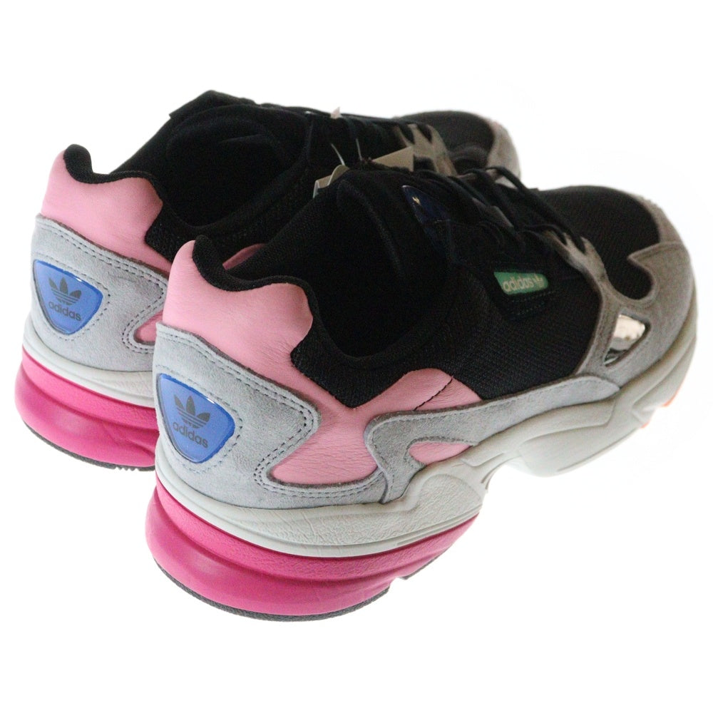 adidas(アディダス) FALCON W ファルコン ローカットスニーカー ブラック/グレー/ピンク US10/27cm BB9173