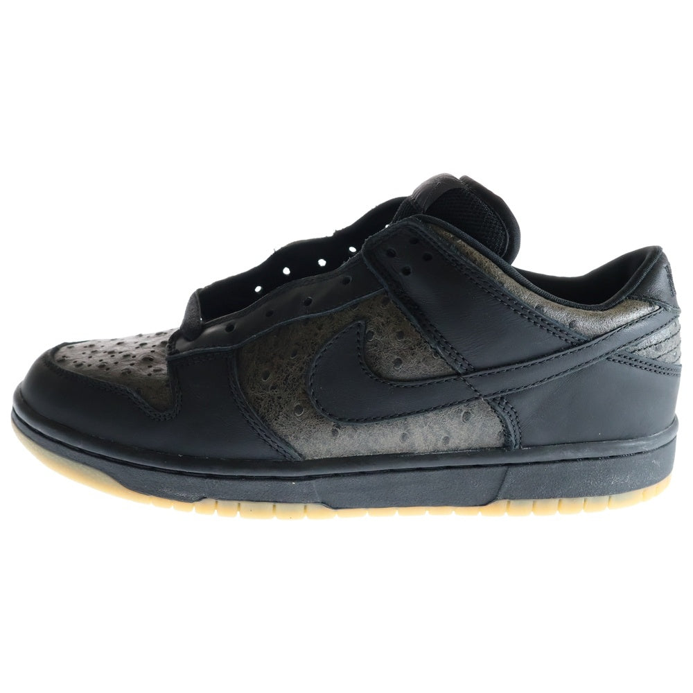 NIKE SB(ナイキエスビー) 【観賞用 2003年製】DUNK LOW PRO OHSTRICH ダンク ローカットスニーカー ブラック US9.5/27.5cm 304292-003
