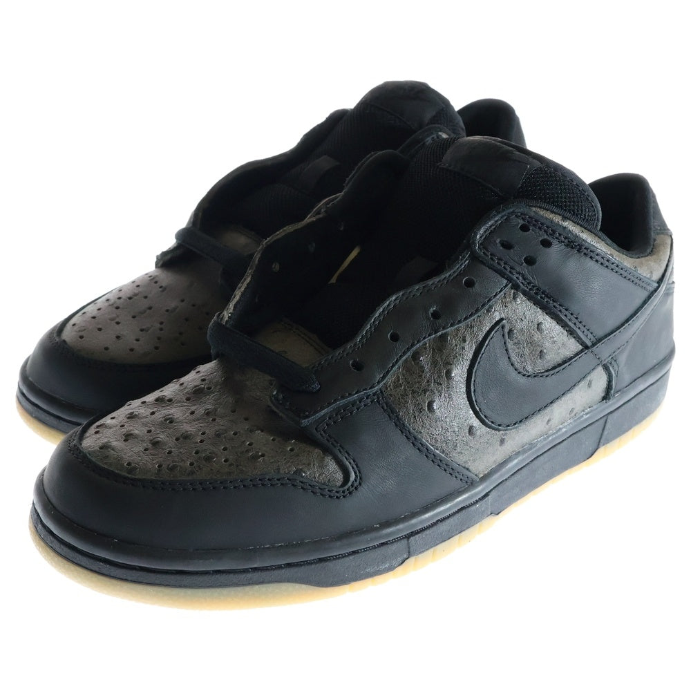 NIKE SB(ナイキエスビー) 【観賞用 2003年製】DUNK LOW PRO OHSTRICH ダンク ローカットスニーカー ブラック US9.5/27.5cm 304292-003