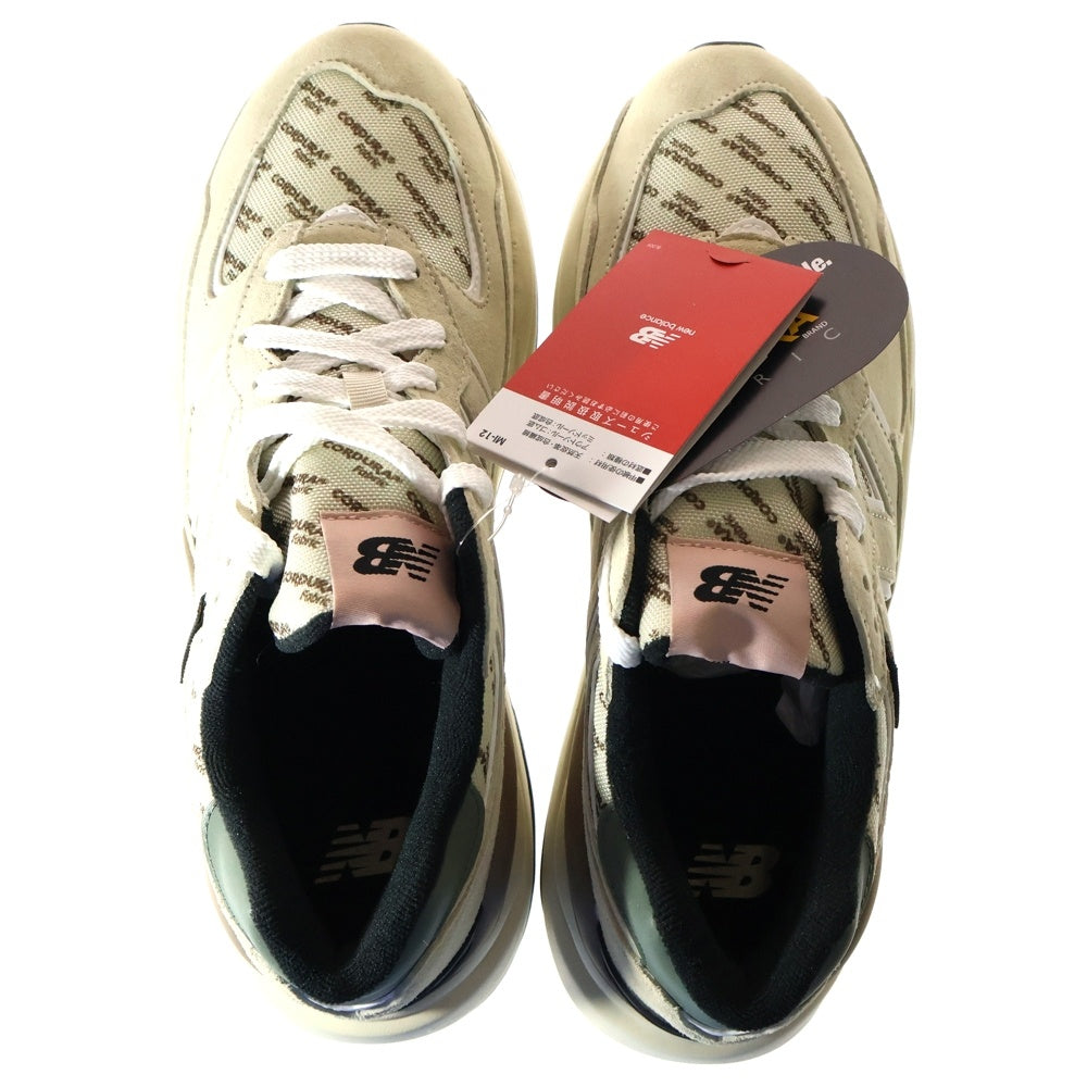 New Balance(ニューバランス) M5740CD1 57/40 スウェード ローカットスニーカー ベージュ US9/27cm