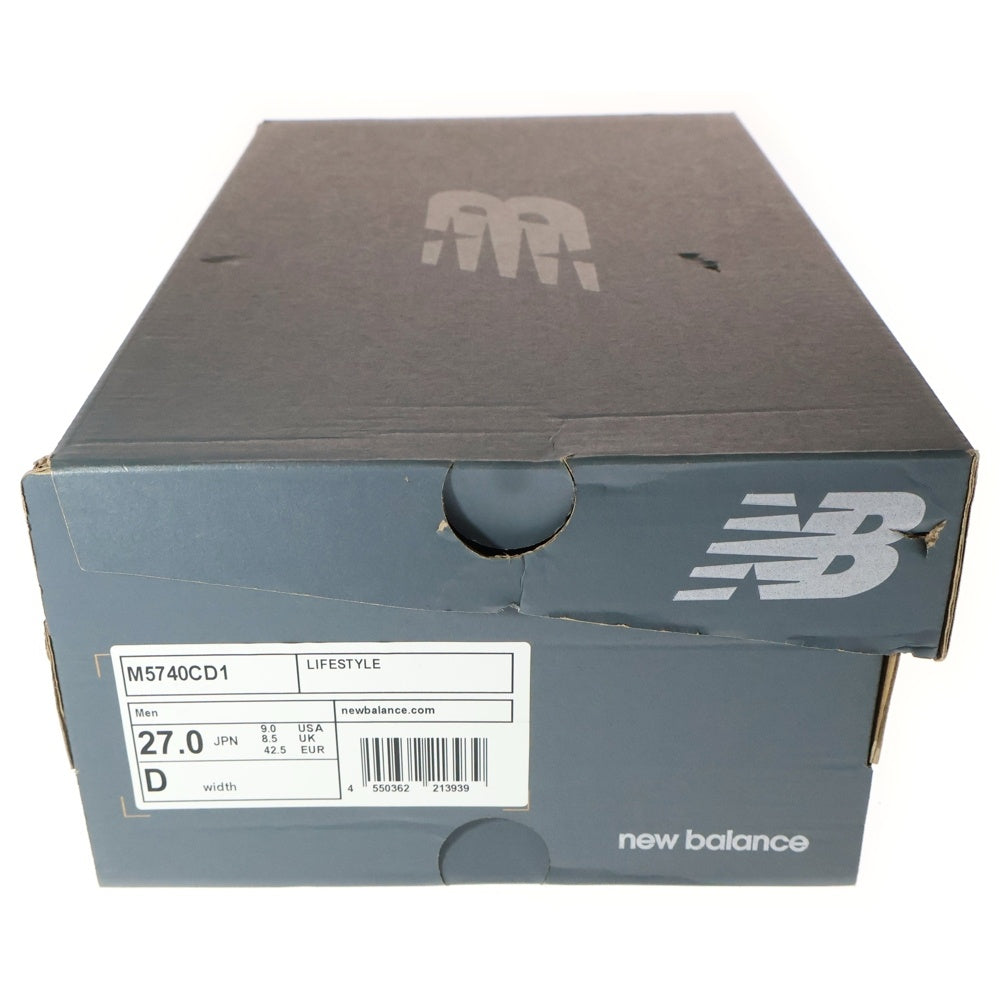 New Balance(ニューバランス) M5740CD1 57/40 スウェード ローカットスニーカー ベージュ US9/27cm
