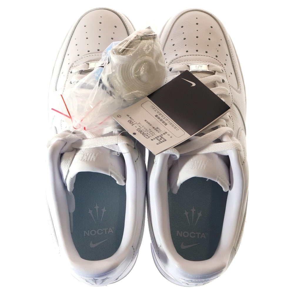 NIKE(ナイキ) AIR FORCE 1 LOW SP DRAKE NOCTA ドレイク ノクタ エアフォース1 ロースペシャル ローカットスニーカー ホワイト US9/27cm CZ8065-100