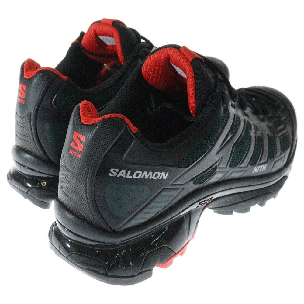 SALOMON(サロモン) 24AW ×KITH XT-4K キス ローカットスニーカー ブラック/ダークグリーン US9/27cm 477723