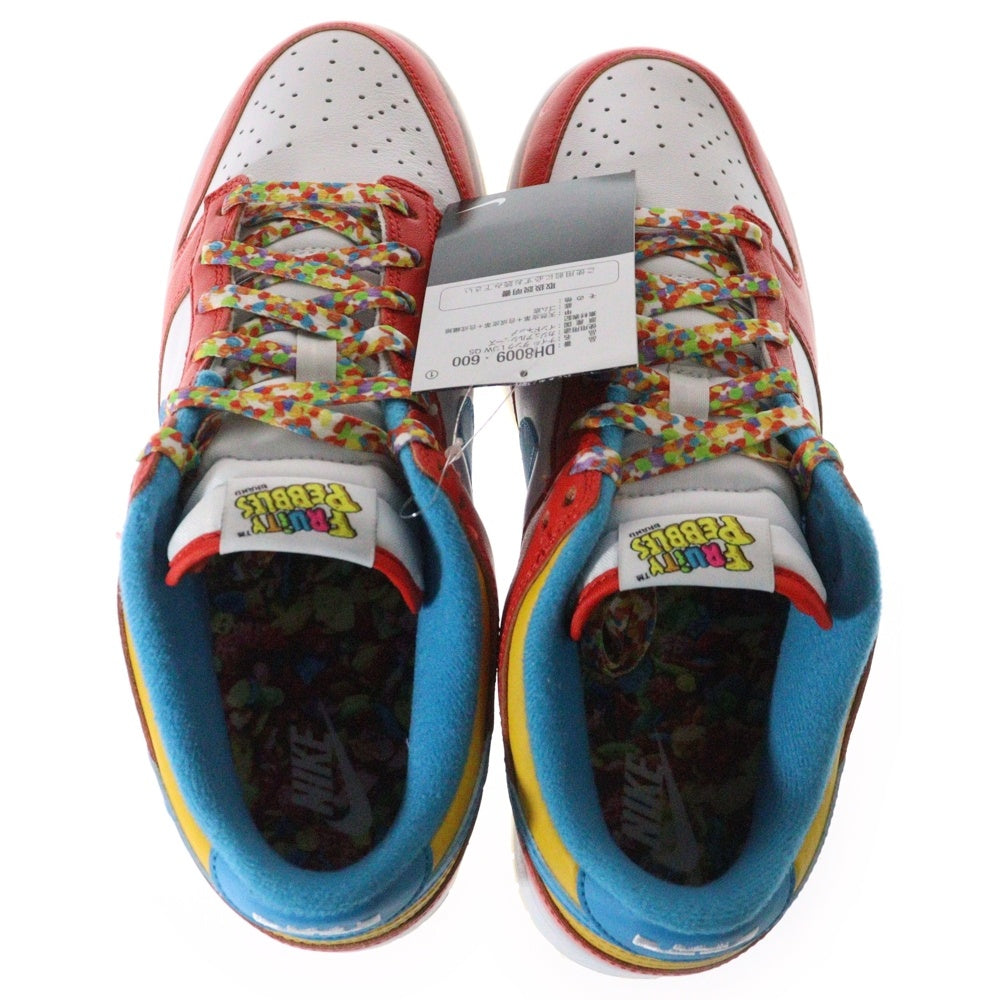 NIKE(ナイキ) ×FRUITY PEBBLES DUNK LOW QS LEBRON フルーティーペブルス ダンク レブロンジェームズ ローカットスニーカー マルチ US9/27cm DH8009-600