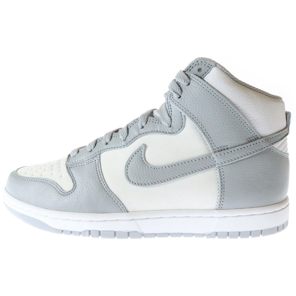 NIKE(ナイキ) BY YOU DUNK HIGH バイユー ダンク ハイカットスニーカー ホワイト/グレー US9/27cm DJ7023-991