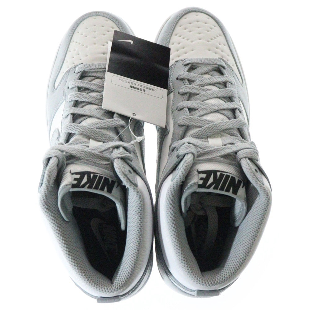 NIKE(ナイキ) BY YOU DUNK HIGH バイユー ダンク ハイカットスニーカー ホワイト/グレー US9/27cm DJ7023-991