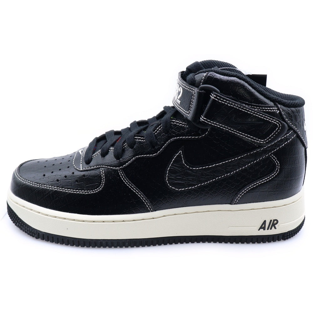 NIKE(ナイキ) AIR FORCE 1 MID LX エアフォース1 ミッドカットスニーカー ブラック US9/27cm DV1029-010