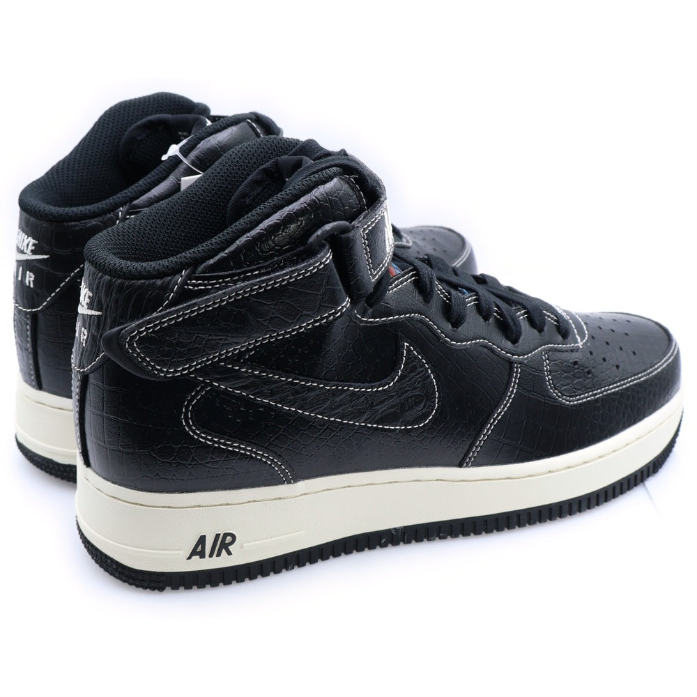 NIKE(ナイキ) AIR FORCE 1 MID LX エアフォース1 ミッドカットスニーカー ブラック US9/27cm DV1029-010