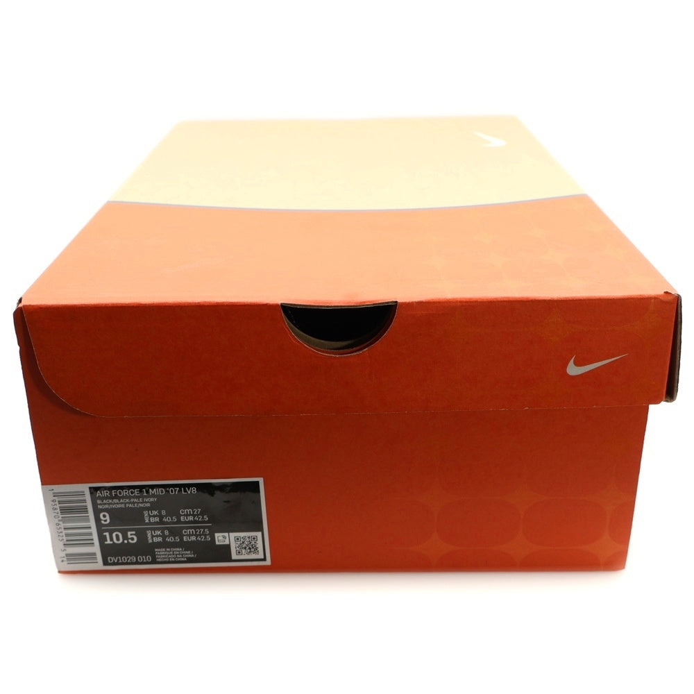 NIKE(ナイキ) AIR FORCE 1 MID LX エアフォース1 ミッドカットスニーカー ブラック US9/27cm DV1029-010