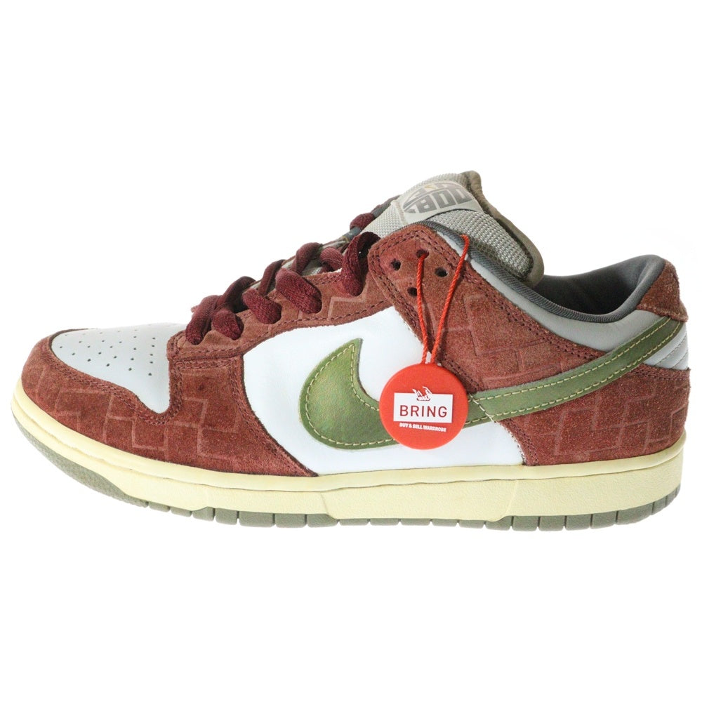 NIKE SB(ナイキエスビー) 【観賞用 2004年製】DUNK LOW PRO SHANGHAI ダンク ロー プロ 上海 ローカットスニーカー レッド US9/27cm 304292‐112