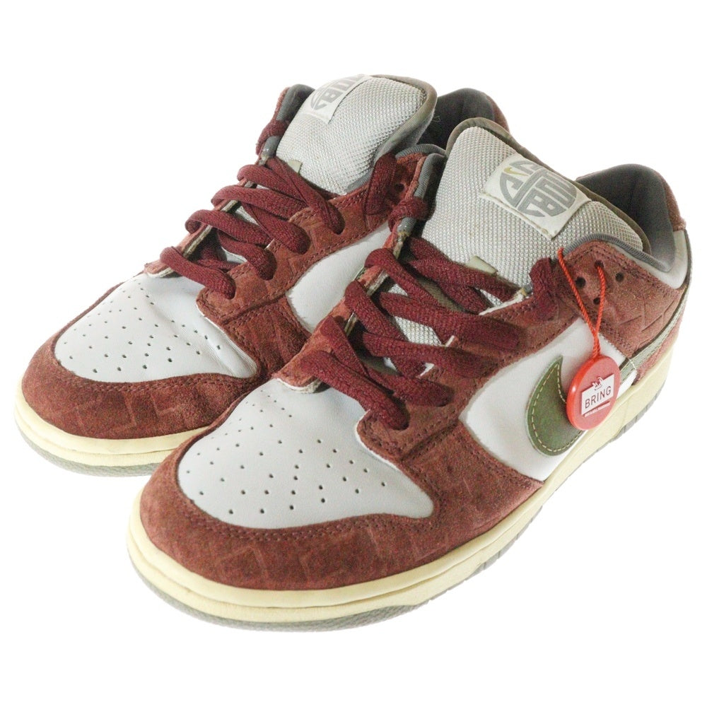 NIKE SB(ナイキエスビー) 【観賞用 2004年製】DUNK LOW PRO SHANGHAI ダンク ロー プロ 上海 ローカットスニーカー レッド US9/27cm 304292‐112