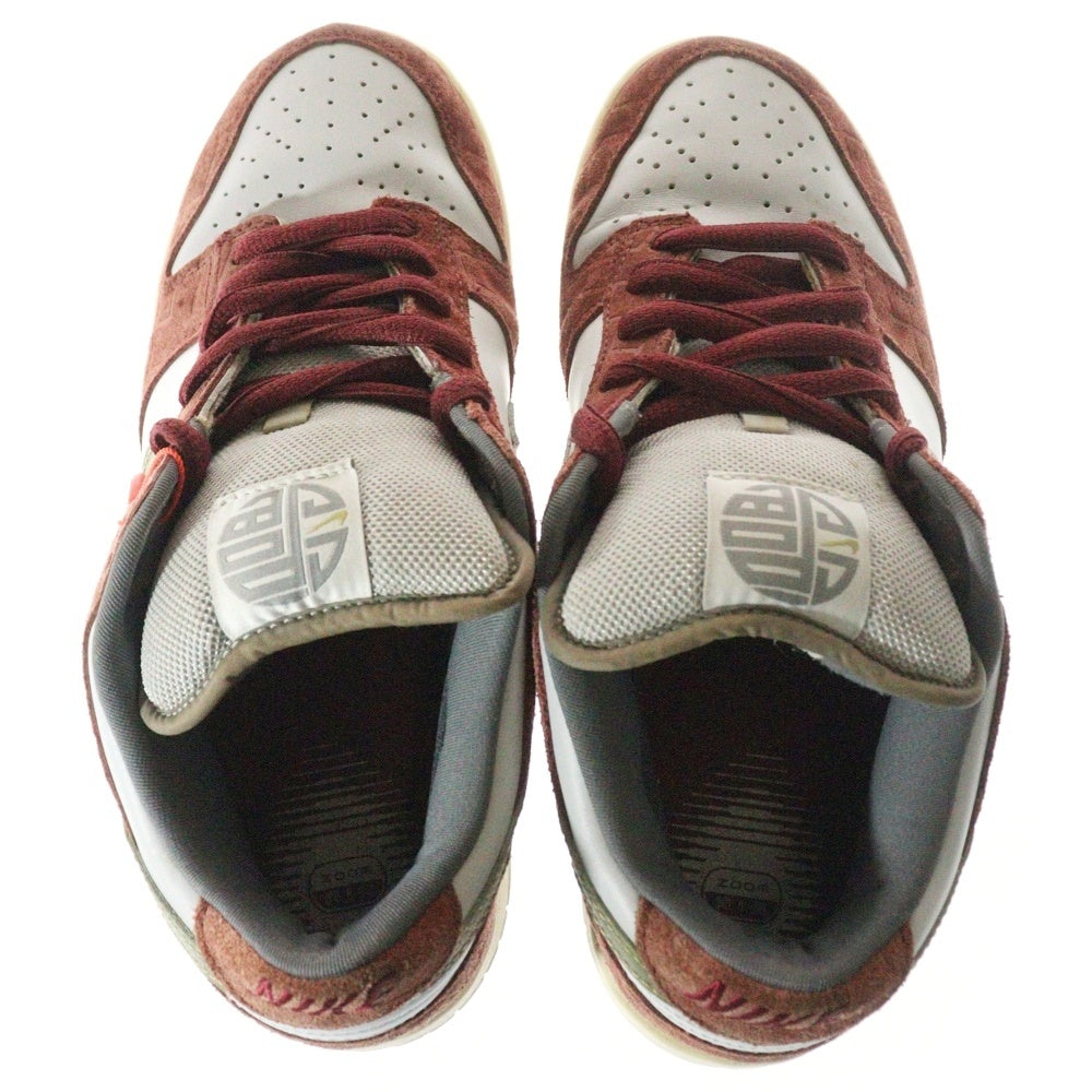 NIKE SB(ナイキエスビー) 【観賞用 2004年製】DUNK LOW PRO SHANGHAI ダンク ロー プロ 上海 ローカットスニーカー レッド US9/27cm 304292‐112