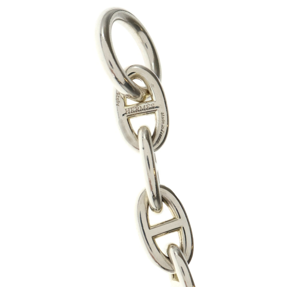 HERMES(エルメス) Chaine d'Ancre TGM シェーヌダンクル 11コマ チェーンブレスレット シルバー