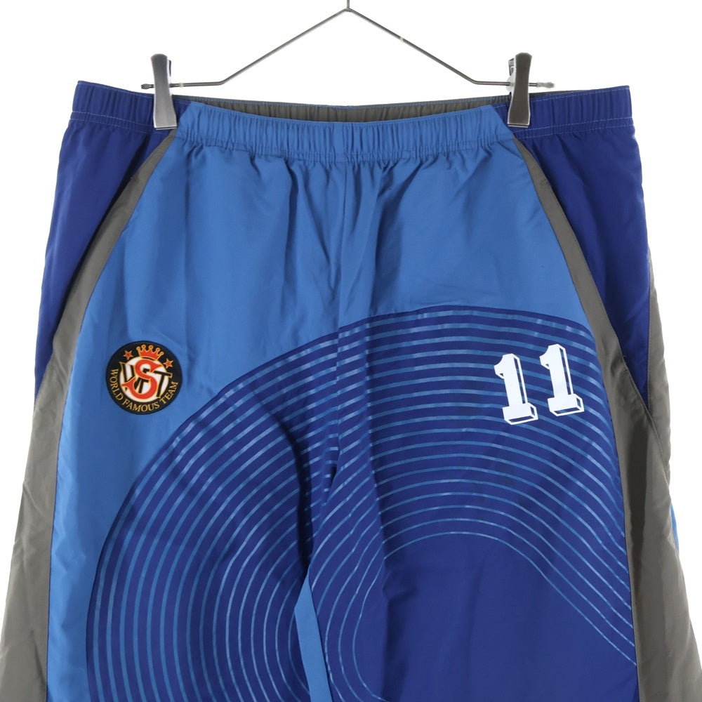 SUPREME(シュプリーム) 24AW S Logo Track Pants Sロゴトラックパンツ ナイロン ロングパンツ ブルー