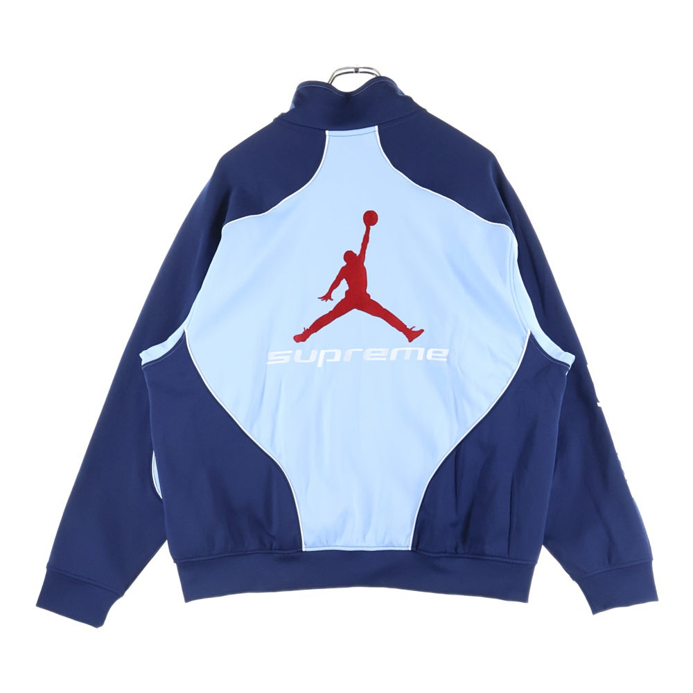 SUPREME(シュプリーム) 24AW ×JORDAN Tricot Track Jacket ジョーダン トリコ トラックジャケット ジャージ ブルー