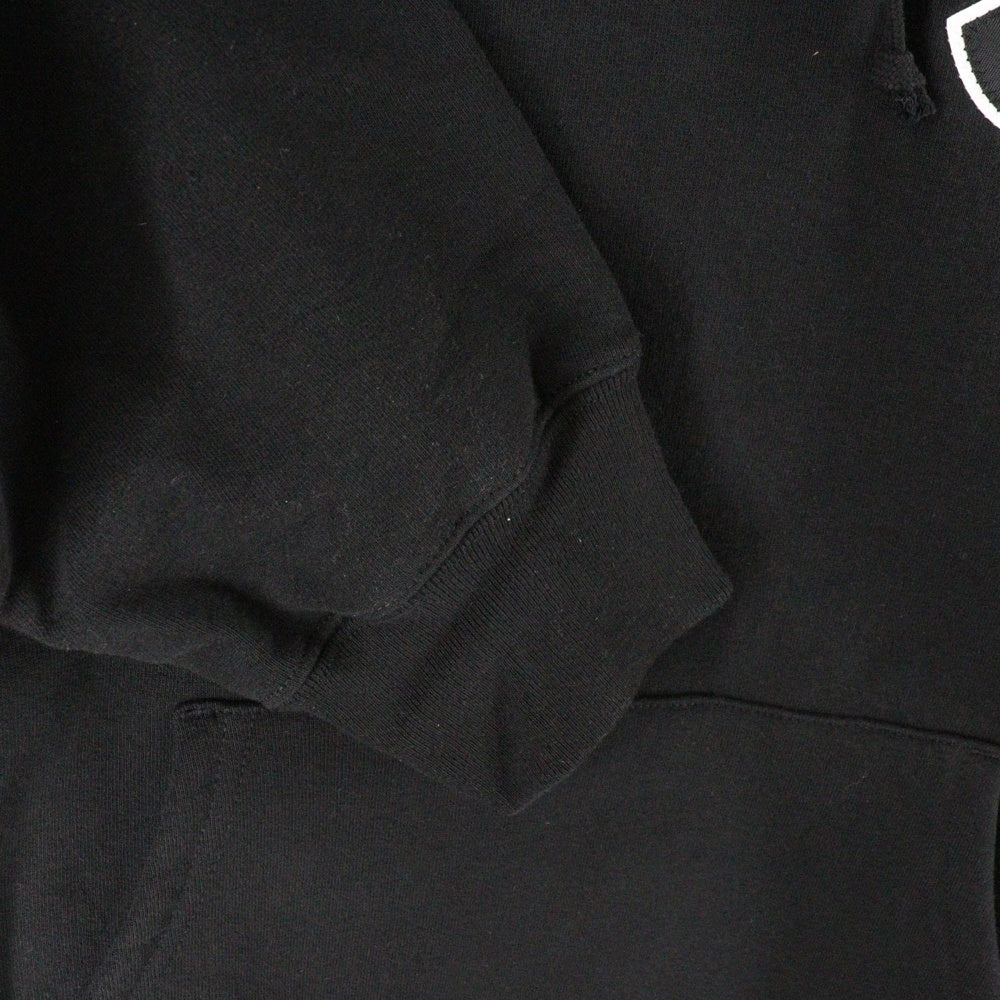 SUPREME(シュプリーム) 25SS S Logo Hooded Sweatshirt フロントSロゴ刺繍 プルオーバー スウェットパーカー フーディ ブラック
