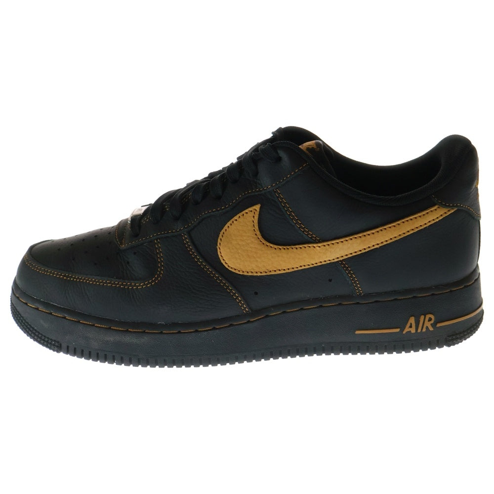 NIKE(ナイキ) AIR FORCE 1 07 LV8 BLACK DESERT OCHRE エアフォースワン ローカットスニーカー ブラック HQ2037-003