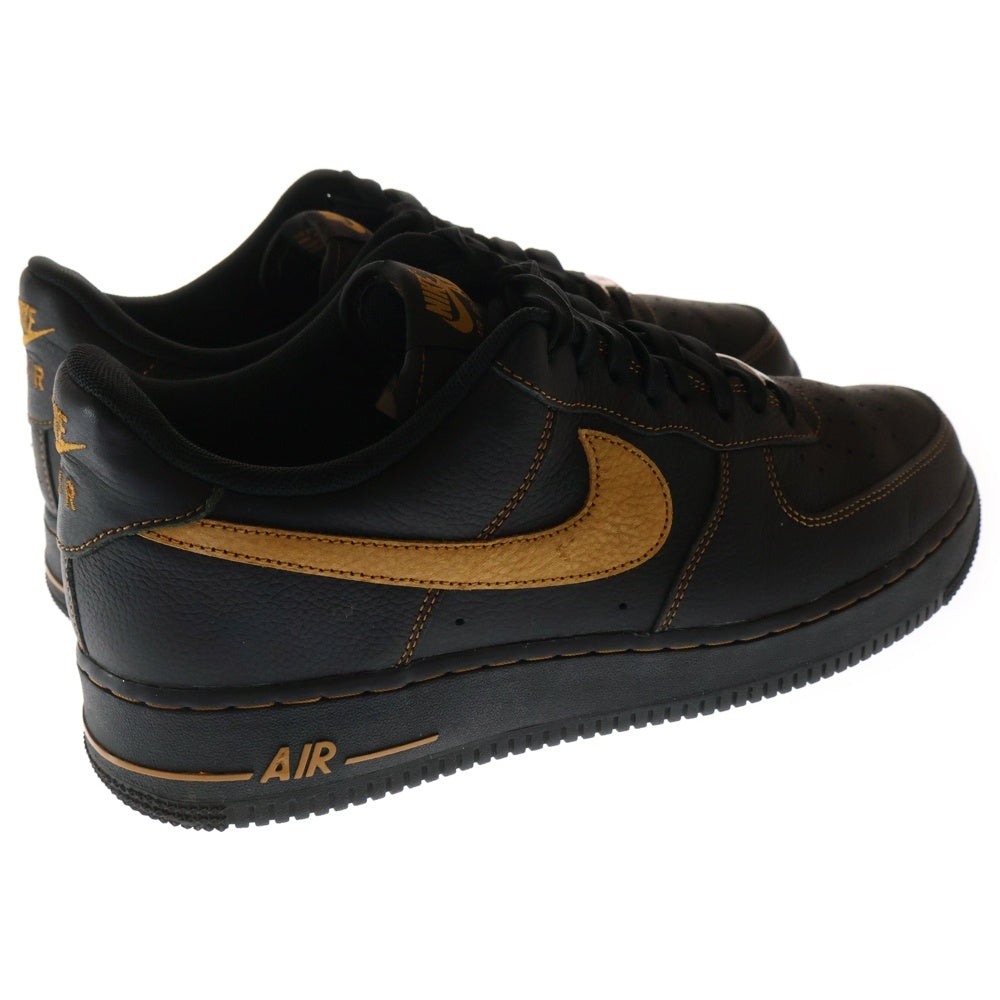 NIKE(ナイキ) AIR FORCE 1 07 LV8 BLACK DESERT OCHRE エアフォースワン ローカットスニーカー ブラック HQ2037-003