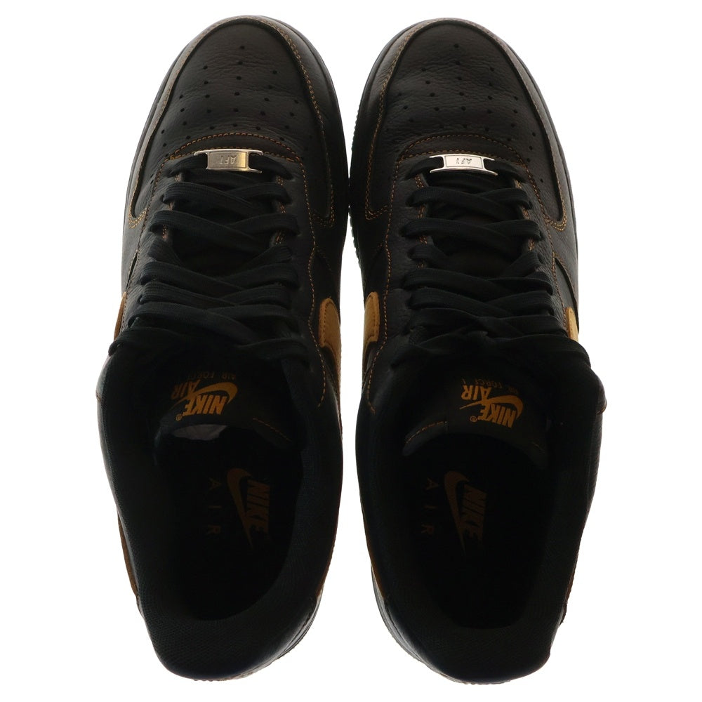 NIKE(ナイキ) AIR FORCE 1 07 LV8 BLACK DESERT OCHRE エアフォースワン ローカットスニーカー ブラック HQ2037-003