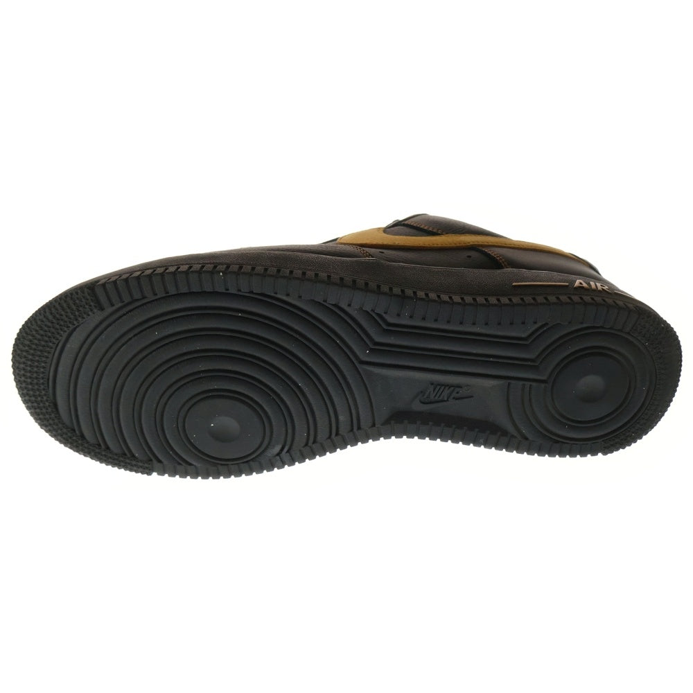 NIKE(ナイキ) AIR FORCE 1 07 LV8 BLACK DESERT OCHRE エアフォースワン ローカットスニーカー ブラック HQ2037-003