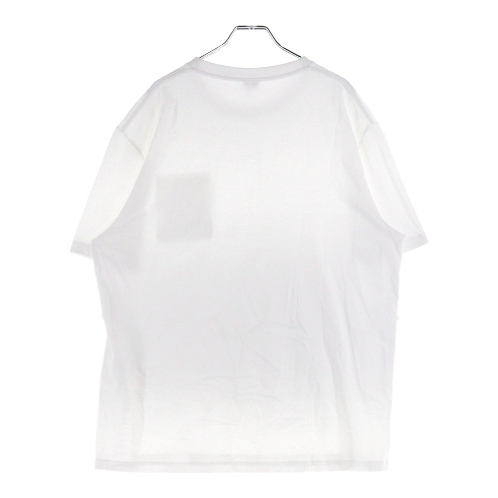 LOEWE(ロエベ) フロントロゴエンブロイダリー クルーネック半袖Tシャツ カットソー ホワイト H526Y22XBC