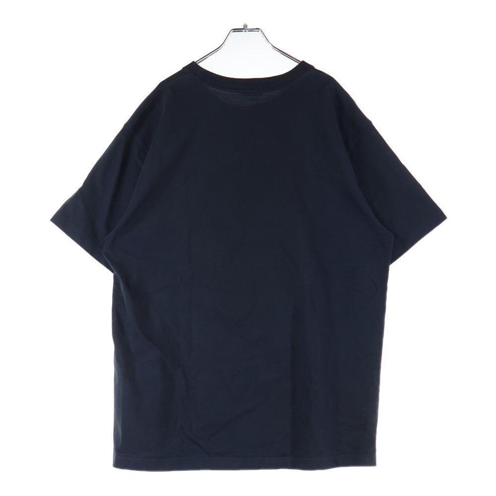 DIOR(ディオール) 20SS× JORDAN AIR DIOR ジョーダン エアディオール ロゴエンブロイダリー クルーネック半袖Tシャツ ブラック 033J625B0554