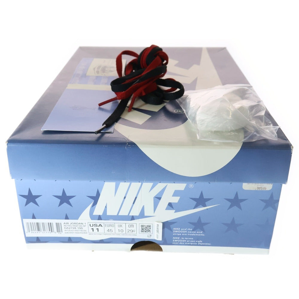 NIKE(ナイキ) ×Trophy Room Air Jordan 1 High OG Chicago ×トロフィールーム エアジョーダン1 ハイ OG シカゴ ハイカットスニーカー レッド US11/29cm DA2728-100