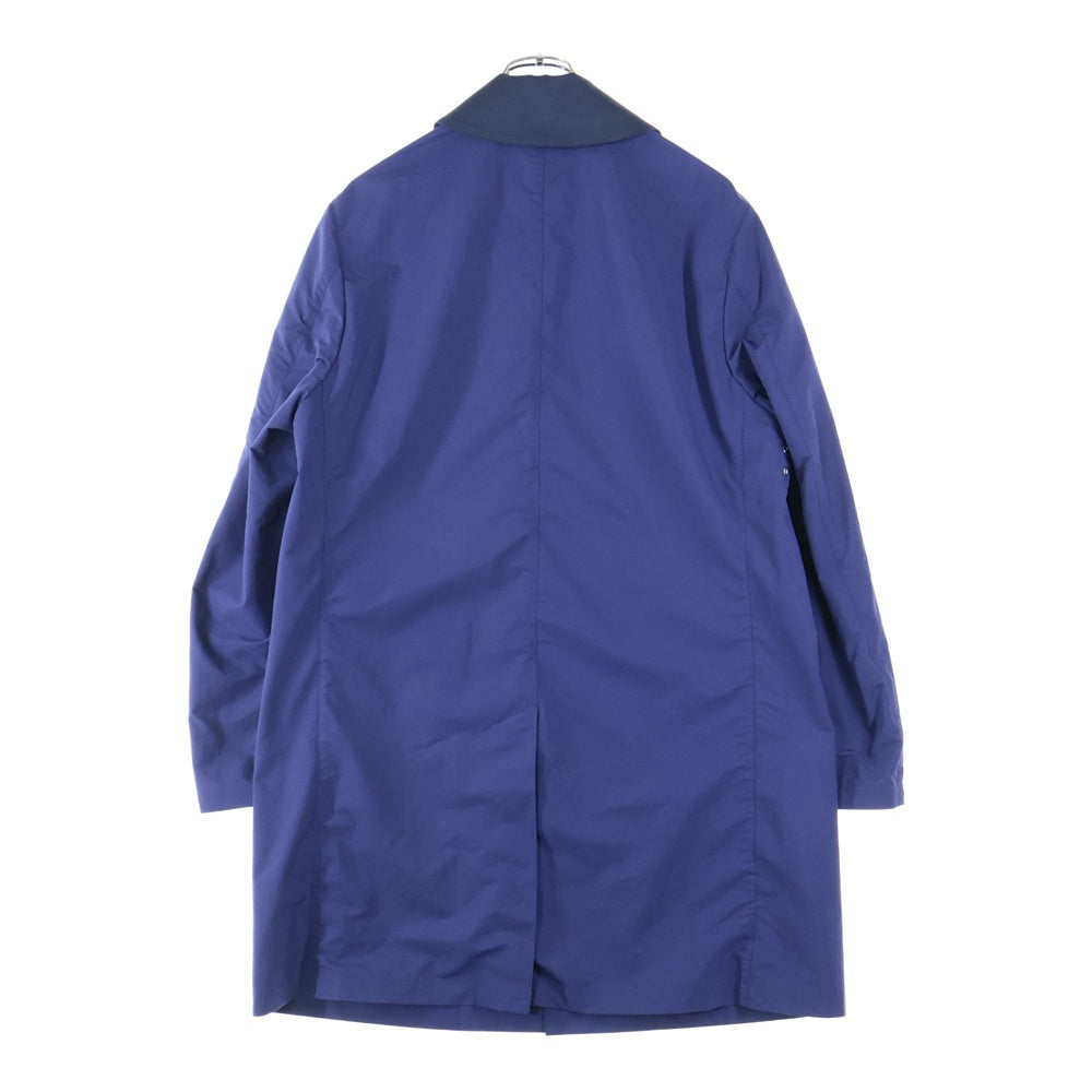 Traditional Weatherwear(トラディショナル ウェザーウェア) 23SS ナイロン ロング ステンカラーコート ネイビー G231APFCO0353E