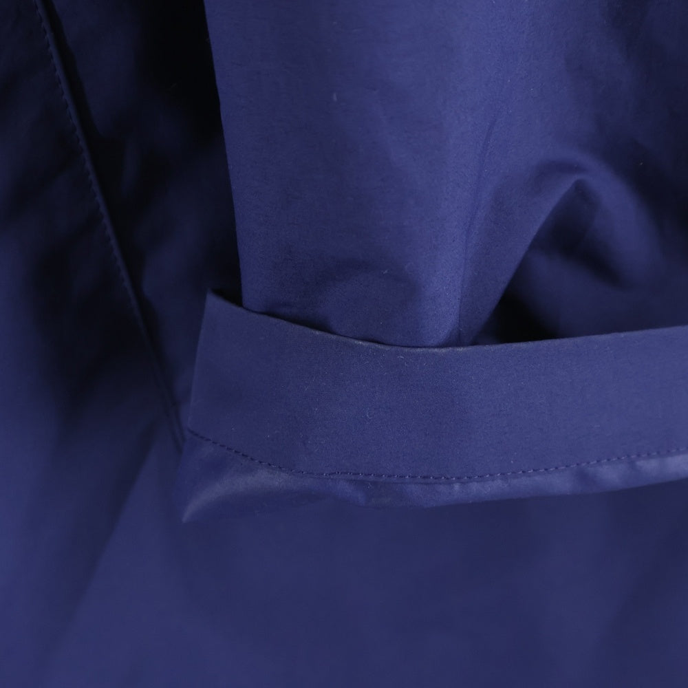 Traditional Weatherwear(トラディショナル ウェザーウェア) 23SS ナイロン ロング ステンカラーコート ネイビー G231APFCO0353E