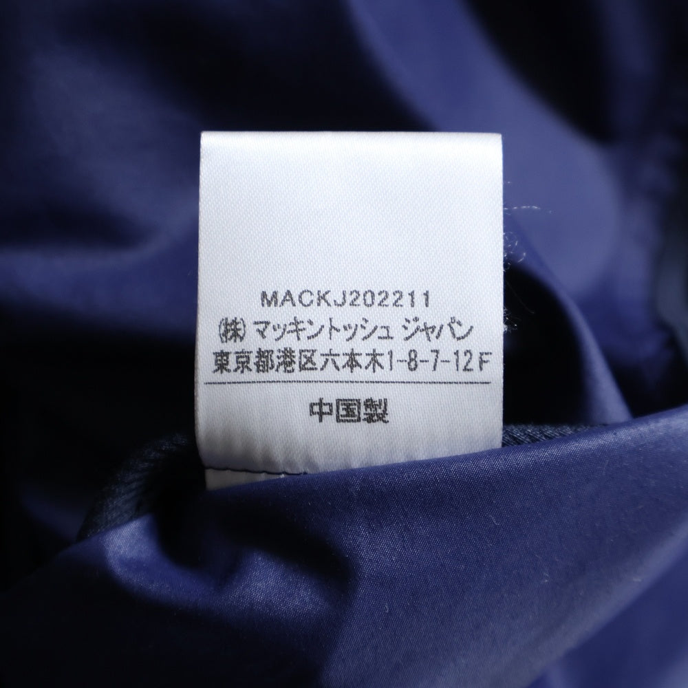 Traditional Weatherwear(トラディショナル ウェザーウェア) 23SS ナイロン ロング ステンカラーコート ネイビー G231APFCO0353E