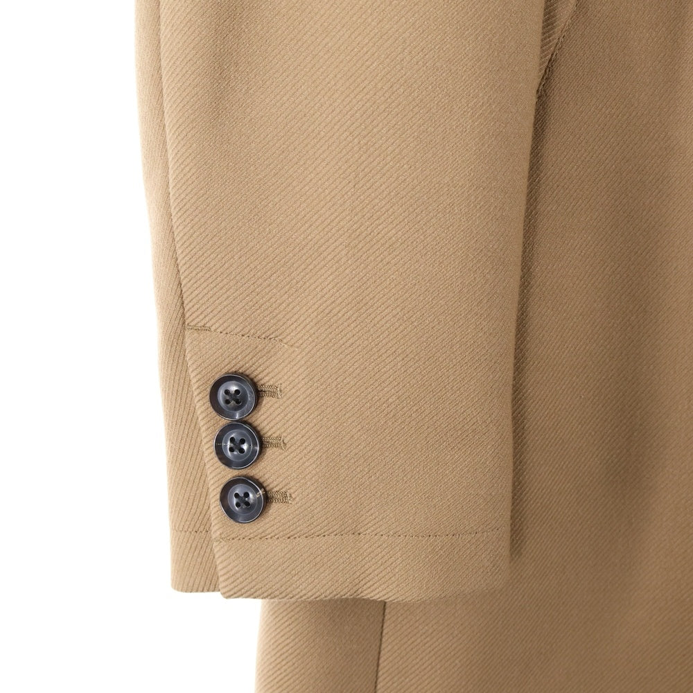 jun hashimoto(ジュンハシモト) 22AW CHESTER COAT ウール チェスターコート ブラウン 1012220007