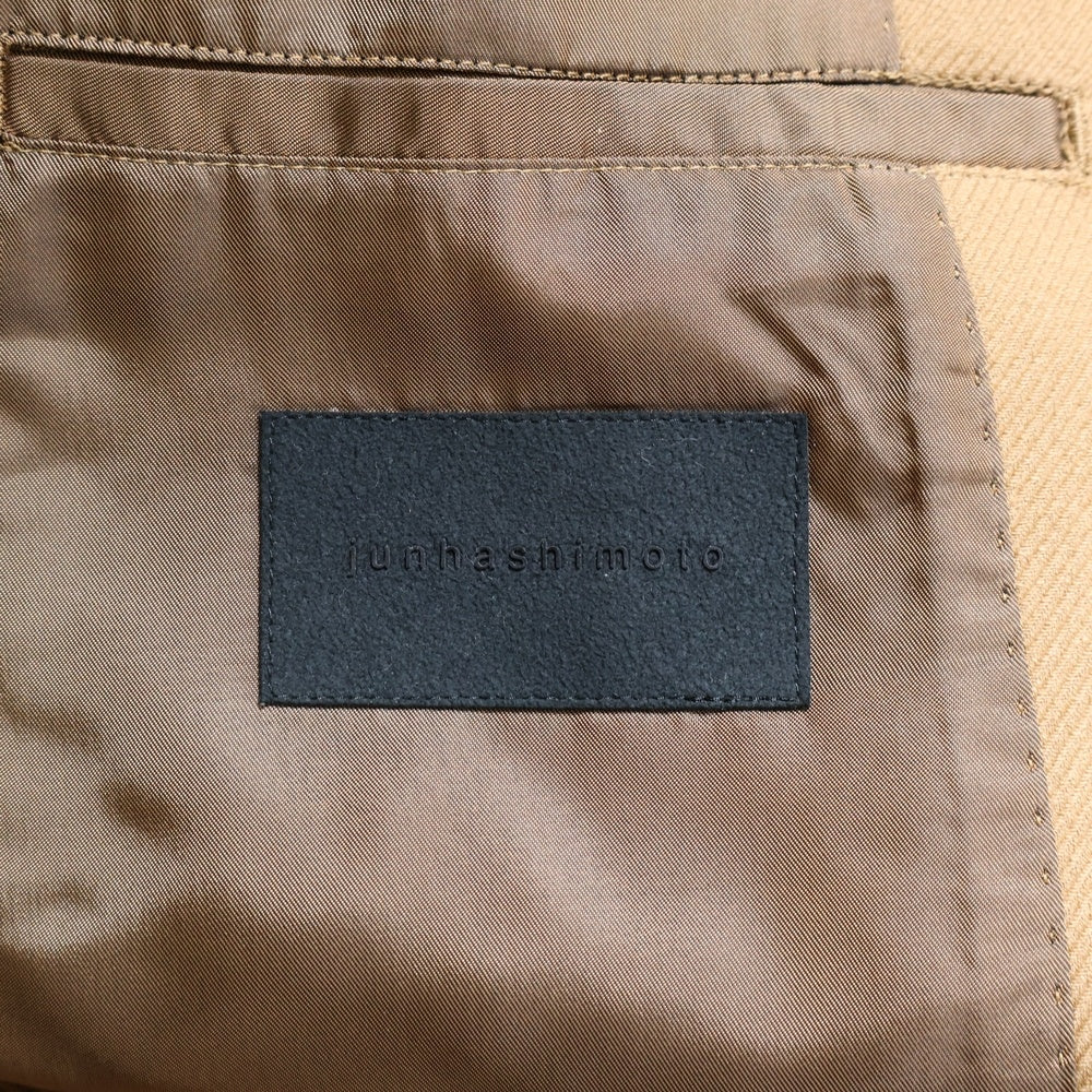 jun hashimoto(ジュンハシモト) 22AW CHESTER COAT ウール チェスターコート ブラウン 1012220007