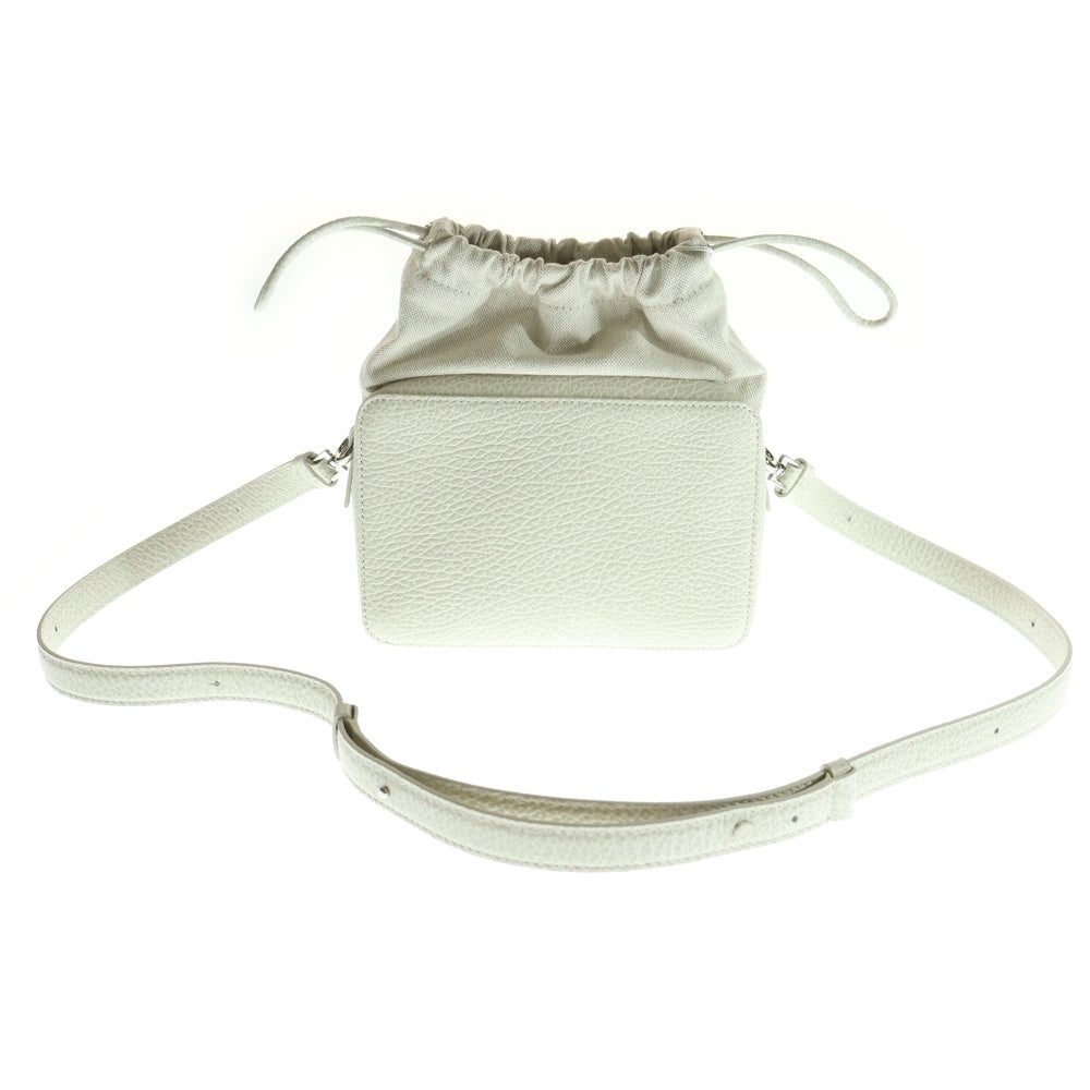 Maison Margiela(メゾンマルジェラ) 5AC ミディアム ショルダーバッグ ホワイト SB1WG0018 P4348